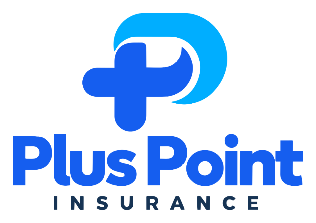 Plus Point Insurance logo stacked format